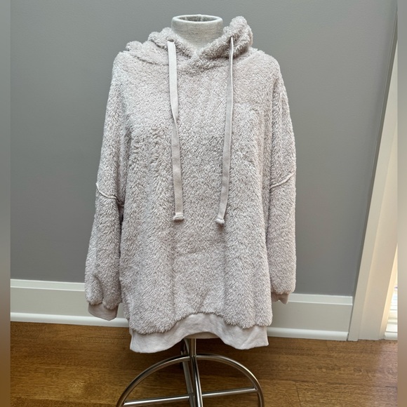 Wishlist Tops - Wishlist Women's Cozy Hooded Sweatshirt - Cream